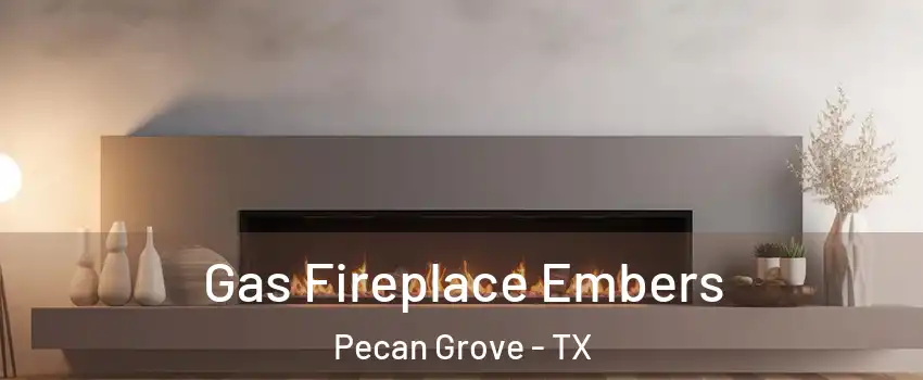  Gas Fireplace Embers Pecan Grove - TX