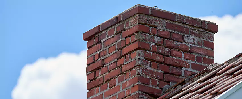 Brick Chimney Flue Installation in Pecan Grove, TX