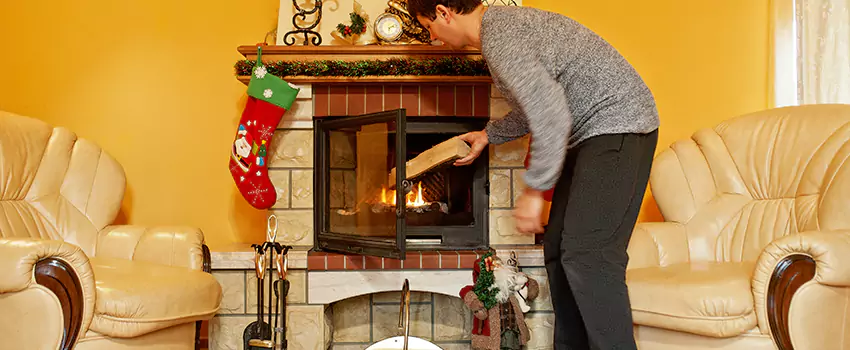 Gas to Wood-Burning Fireplace Conversion Services in Pecan Grove, Texas