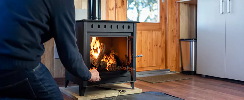 Open Hearth Wood Fireplace Installation in Pecan Grove, TX